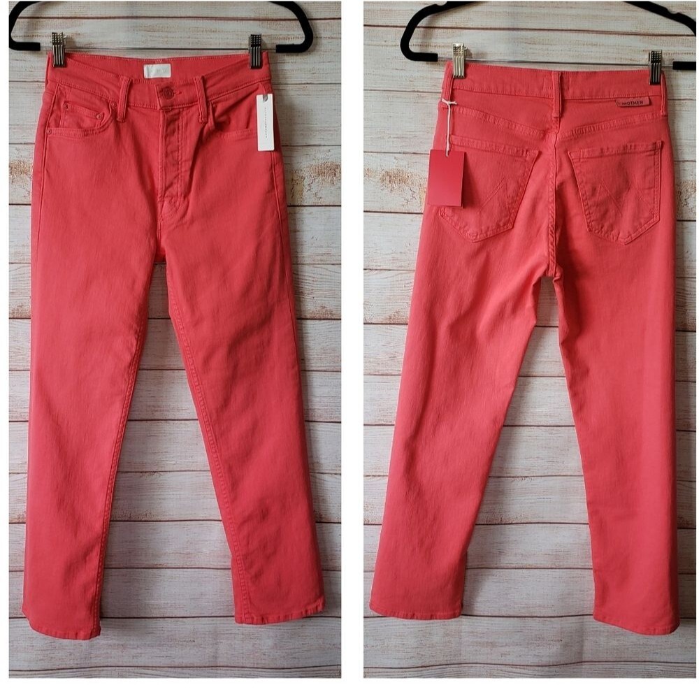 NWT MOTHER The Tomcat Ultra High-Rise Slim Jeans - Picture 4 of 13